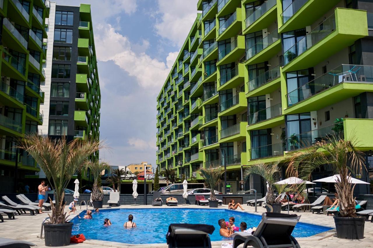 Melisea Aparthotel Pool & Spa Mamaia Nord Năvodari Εξωτερικό φωτογραφία
